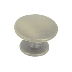 New Lot 6 boutons de meuble arrondi Azereg or Ø3cm x l.3cm x h. 3cm x p.2.1cm