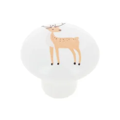 Best Chrisligne Lot 4 boutons de meuble enfant Biche Ø32 mm