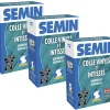 Online Semin Lot de 3 Colle en Poudre pour Papiers Peints Vinyls et Intissés , Boite de 300 g