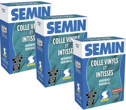 Online Semin Lot de 3 Colle en Poudre pour Papiers Peints Vinyls et Intissés , Boite de 300 g