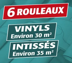 Online Semin Lot de 3 Colle en Poudre pour Papiers Peints Vinyls et Intissés , Boite de 300 g