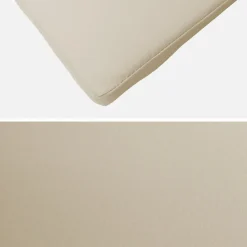 Sweeek Lot de 2 coussins pour bain de soleil beige - Relaxa* Housse De Coussin|Housse De Coussin