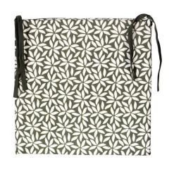 Best Dylrev Lot de 2 galettes de chaise carrées 40x40cm en Kaki pour un Confort Élégant