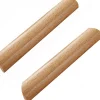 Deko Lot de 10 Poignées de Placard en Bois Forme Éventail Poignée pour Meuble Tiroir avec Vis Entraxe 160mm* Bouton De Meuble