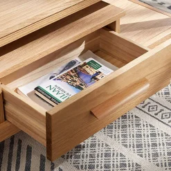 Deko Lot de 10 Poignées de Placard en Bois Forme Éventail Poignée pour Meuble Tiroir avec Vis Entraxe 160mm* Bouton De Meuble