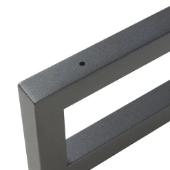[En.Casa] Lot de 2 équerres d'étagère Hawangen acier 45 x 20 cm noir en.casa* Etagère Murale
