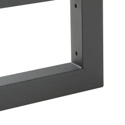 [En.Casa] Lot de 2 équerres d'étagère Hawangen acier 40 x 20 cm noir en.casa