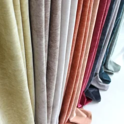 Sale Cmadeco Lot de 2 Rideaux Thermique avec Œillets, Vert Tilleul, Grande Hauteur, 140x260cm, Velours, Collection Velvet,