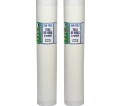 Semin Lot de 2 toiles de verre - motif chevron - rouleau 50 x 1 m* Fibre De Verre