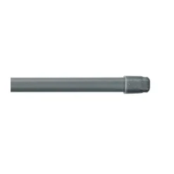 Paris Prix Lot de 2 Tringles Extensibles "Lio" 80-110cm Gris* Tringle À Rideau À Composer