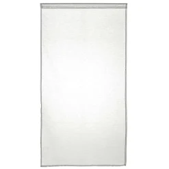 Atmosphera Lot de 2 voilages blanc en polyester Moly* Voilage