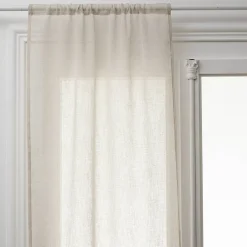 Atmosphera Créateur D'Intérieur Lot de 2 voilages Fred - lin 60x120 cm - Atmosphera* Voilage
