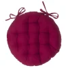 Atmosphera Lot 2x Galette de chaise ronde Alix* Galette De Chaise