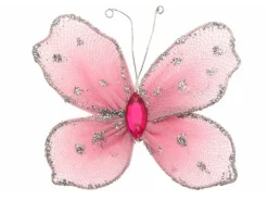 Discount Ateliers 28 MAGNETS PAPILLON KALIMA - ROSE -