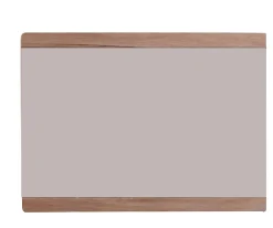 Trend Team MALEA - Meuble de chambre - Miroir mural en mélaminé coloris chêne. L-H-P: 90 - 64 - 4 cm* Miroir|Miroir