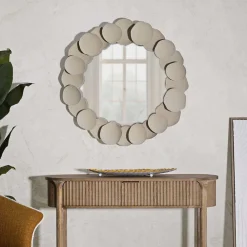 Mauro Ferretti Miroir en métal Dune 85x7.5 x85 cm* Miroir|Miroir