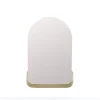 Discount Ornami Miroir mural arche avec étagère doré 50x33cm