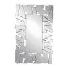 Outlet Vente-unique Miroir mural en inox - L. 120 x H. 76 cm - UYUNI