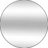 Atmosphera Créateur D'Intérieur Miroir rond Alice métal noir Ø.110cm* Miroir|Miroir
