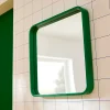 Sodeco x Castorama Miroir Sodeco cadre vert l.40 x L.40 cm* Miroir|Miroir