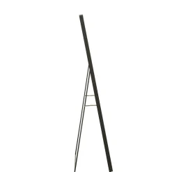 Clearance J-Line Miroir sur pied en verre noir 55x150 cm