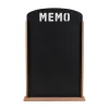 Hot Ornami Mémo board ardoise contour bois 53x35cm
