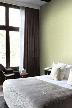Sale Origin Wallcoverings papier peint ornement vert - 53 cm x 10.05 m - 346531