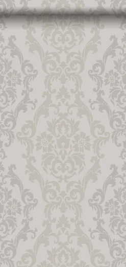 Sale Origin Wallcoverings papier peint ornement taupe - 53 cm x 10.05 m - 346211
