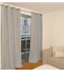 Best Secodir OTTAWA -Rideau Thermique Occultant en Jacquard 140x260 cm
