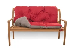 Setgarden oussin pour banc de jardin 150x50x40cm coussin de banc de jardin Rouge coussin de balançoire coussin de banc extérieur* Coussin Pour Banc