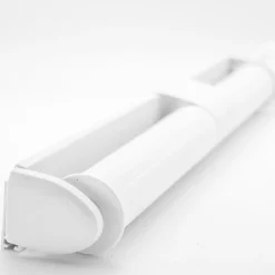 Volet-Moustiquaire Pack éco de 2 stores Jour Nuit Blanc H 150 cm x L 42 cm sans perçage* Store Enrouleur