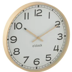 Best J-Line Pack de 3 horloges murale en plastique multicolore 30x30x4 cm