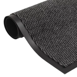 Clearance Vidaxl Paillasson rectangulaire (80x120 cm - Gris anthracite)