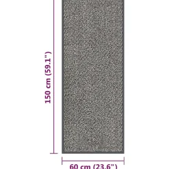 Vidaxl Paillasson touffeté 60x150 cm Marron clair* Tapis D'Entrée Et Paillasson