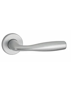 Hot Thirard Paire de béquilles Lada pour porte, carré 7mm, argent -