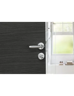 Sale Thirard Paire de béquilles Luxor pour porte, carré 7mm, chromé brillant -