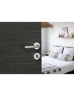 Sale Thirard Paire de béquilles Luxor pour porte, carré 7mm, chromé brillant -