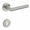 Hot Thirard Paire de béquilles pour porte, inox, carré 7mm -