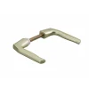Thirard Paire de béquilles Targa pour porte, carré 7mm, 1 portée, or -* Poignée Sur Rosace
