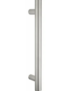 Thirard Paire de poignée pour porte battante, entr'axe 300mm, inox -