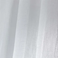 Clearance Douceur D'Intérieur Paire de rideaux voilages - Effet lin (60x120 cm - Blanc)
