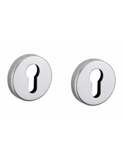 Discount SP Paire de rosaces, trou de cylindre, argent -