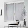Sale Paris Prix Paire de Voilages "Damina" 60x120cm Gris