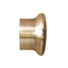 Hot Riel Chyc Paire d'embouts de tringle en forme de bouchon (Diam. 20 mm - Bronze)
