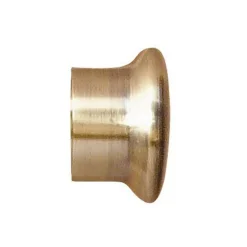 Hot Riel Chyc Paire d'embouts de tringle en forme de bouchon (Diam. 20 mm - Bronze)