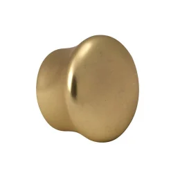 Discount Riel Chyc Paire d'embouts de tringle en forme de bouchon (Diam. 20 mm - Doré Mat)