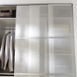 Online Madeco Panneau japonais barre blanc l.45 x H.260cm