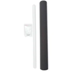 Sale Madeco Panneau japonais tamisant uni gris l.45 x H.260 cm