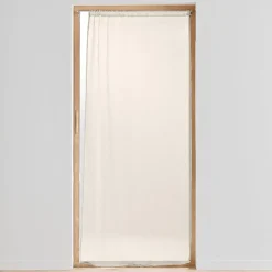 Outlet Douceur D'Intérieur Panneau Passe Tringle 90 x 200 cm Voile Tisse Carlin beige
