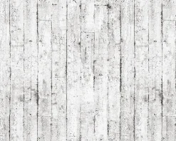 Clearance Edem Papier peint aspect bois 81108BR05 papier peint gaufré à chaud avec dos intissé légèrement texturé au style shabby chic mat b